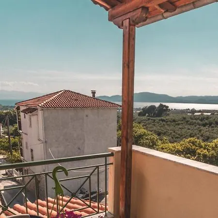 Pelion Charming Cottage, Panoramic Seaview Retreat Apartament