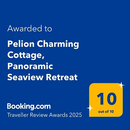Apartament Pelion Charming Cottage, Panoramic Seaview Retreat